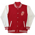 Front - The Rolling Stones Unisex Adult Classic Tongue Varsity Jacket