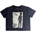 Front - The Cure Womens/Ladies Boys Don´t Cry Crop Top