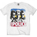 Front - The Police Unisex Adult Band Cotton T-Shirt