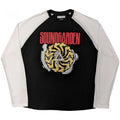 Front - Soundgarden Unisex Adult Tour 2017 Raglan T-Shirt