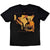 Front - Eric B. & Rakim Unisex Adult Let The Rhythm Begin Back Print Cotton T-Shirt