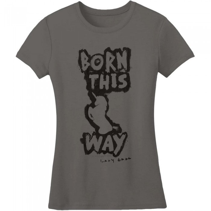 Front - Lady Gaga Womens/Ladies Born This Way T-Shirt