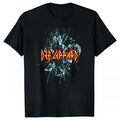 Front - Def Leppard Unisex Adult Shatter Cotton T-Shirt