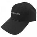 Front - Joy Division Unisex Adult Logo Baseball Cap