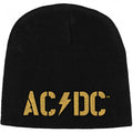 Front - AC/DC Unisex Adult PWR-UP Logo Beanie