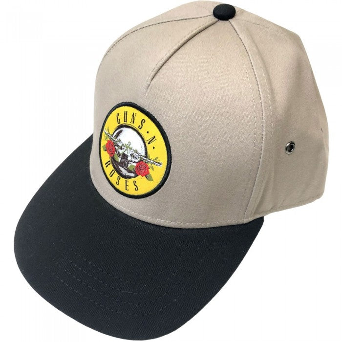 Front - Guns N Roses Unisex Adult Circle Logo Snapback Cap