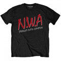 Front - N.W.A Unisex Adult Straight Outta Compton Cotton T-Shirt