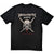 Front - Megadeth Unisex Adult Crossed Swords Cotton T-Shirt