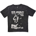 Front - Bob Marley Childrens/Kids Hawaii Snow Washed T-Shirt
