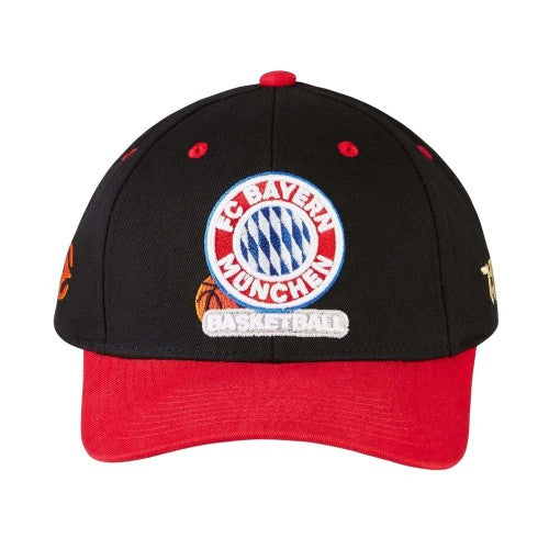 Front - Tokyo Time Unisex Adult FC Bayern Munich Baseball Cap