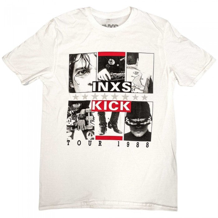 Front - INXS Unisex Adult Kick Tour T-Shirt