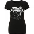 Front - Metallica Womens/Ladies MOP Damage Inc Tour Photograph T-Shirt