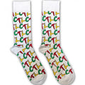 Front - TLC Unisex Adult Repeat Logo Socks