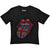 Front - The Rolling Stones Childrens/Kids British Tongue Embellished T-Shirt