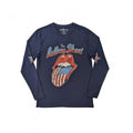 Front - The Rolling Stones Unisex Adult US Tour ´78 Long-Sleeved T-Shirt