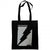 Front - Foo Fighters Ex-Tour Lightning Bolt Tote Bag