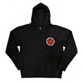 Front - Red Hot Chilli Peppers Unisex Adult Asterisk Full Zip Hoodie