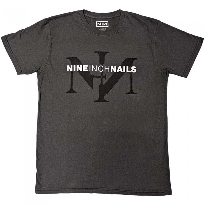 Front - Nine Inch Nails Unisex Adult Logo T-Shirt