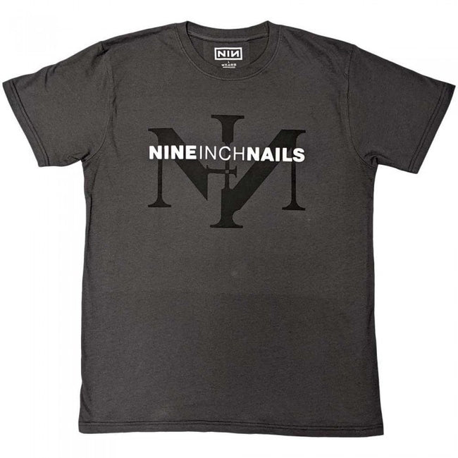 Front - Nine Inch Nails Unisex Adult Logo T-Shirt