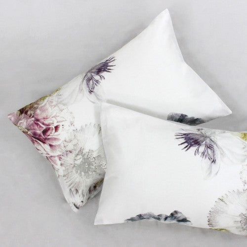 Front - Linen House Ellaria Housewife Pillowcase Pair