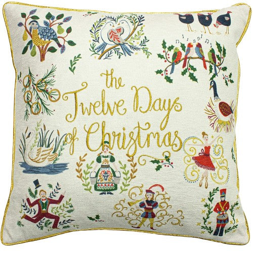 Front - Furn Twelve Days of Christmas Cushion Cover