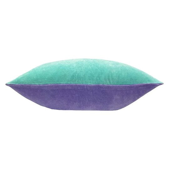 Mint-Pink-Lemon Yellow - Side - Furn Morella Abstract Cushion Cover