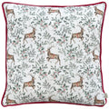 Front - Evans Lichfield Festive Reindeer Cushion Cover