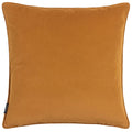 Mustard - Back - Paoletti Tayanna Velvet Metallic Cushion Cover