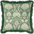 Front - Paoletti Kirkton Pleated Floral Cushion Cover