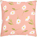 Front - Wylder Reversible Daisies Floral Outdoor Cushion Cover