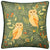 Front - Evans Lichfield Hawthorn Chenille Owl Cushion Cover
