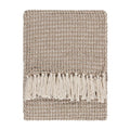 Front - Yard Lorne Waffle Fringed Throw