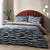 Front - Hoem Piper Reversible Cotton Abstract Duvet Cover Set