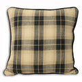 Front - Riva Home Harewood Check Cushion Cover
