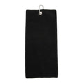 Front - Towel City Microfibre Golf Towel