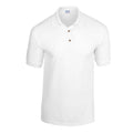 Front - Gildan Unisex Adult Knitted Dryblend Jersey Polo Shirt