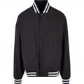 Front - Build Your Brand Mens Light College Lightweight Varsity Jacket