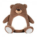 Front - Mumbles Zippie Bear Soft Plush Toy