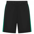 Front - Finden & Hales Childrens/Kids Knitted Zip Pocket Sweat Shorts