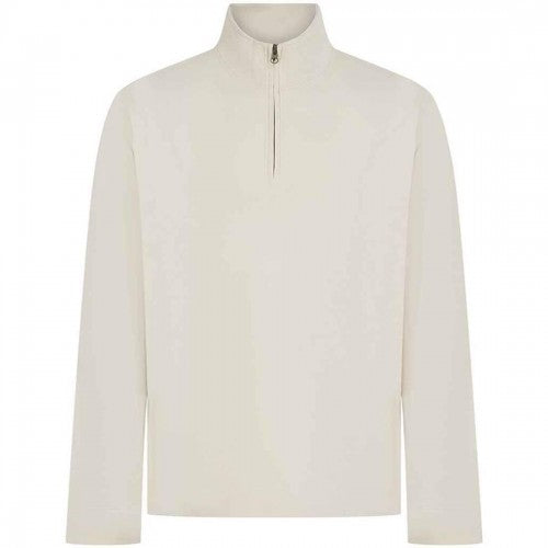 Front - Front Row Mens Premium Pique Quarter Zip Top