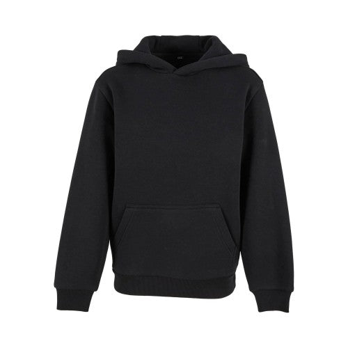 Soft Pink - Front - Build Your Brand Childrens-Kids Fluffy Hoodie