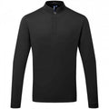 Front - Premier Mens Essential Coolchecker Long-Sleeved Chef Shirt