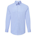 Front - Premier Mens Supreme Oxford Long-Sleeved Formal Shirt