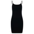 Front - Build Your Brand Womens/Ladies Jersey Stretch Slim Dress