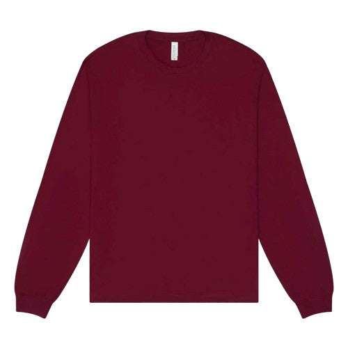 Front - Bella + Canvas Unisex Adult Heavyweight Boxy Long-Sleeved T-Shirt