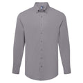Front - Premier Mens Supreme Oxford Long-Sleeved Shirt