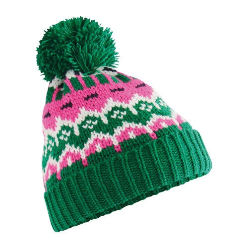 Front - Beechfield Retro Skiing Beanie