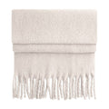 Blush Pink - Front - Beechfield Fluffy Scarf
