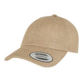 Front - Flexfit Unisex Adult Dad Jute Baseball Cap