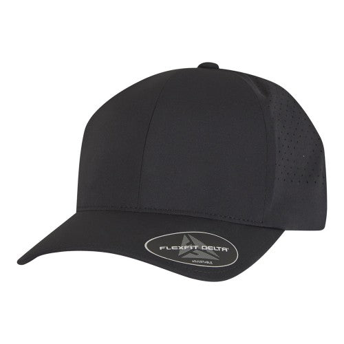 Front - Flexfit Unisex Adult Delta Snapback Baseball Cap